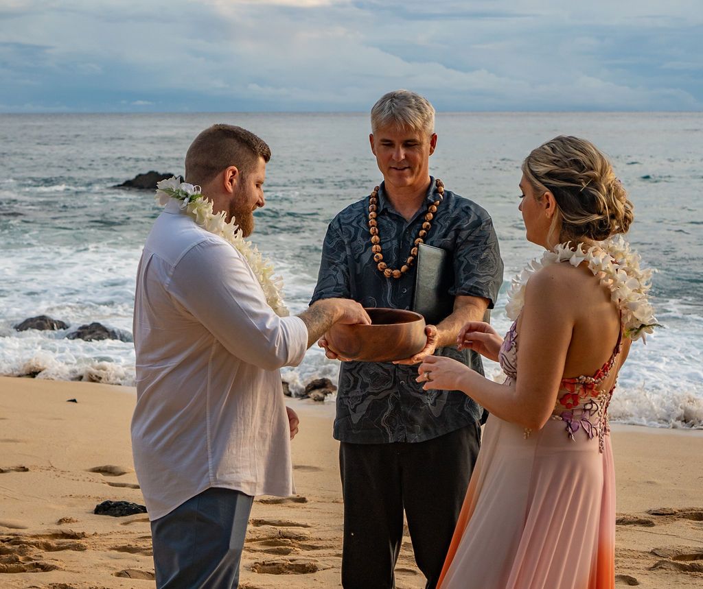 Intimate Beach Destination Wedding Hawaii Kauai Island