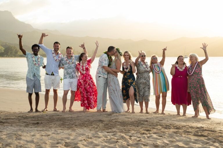 Hanalei Vow Renewal - Embrace of Aloha - Kauai