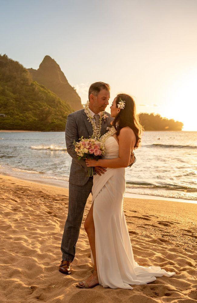 Embrace of Aloha Kauai Wedding on the Beach