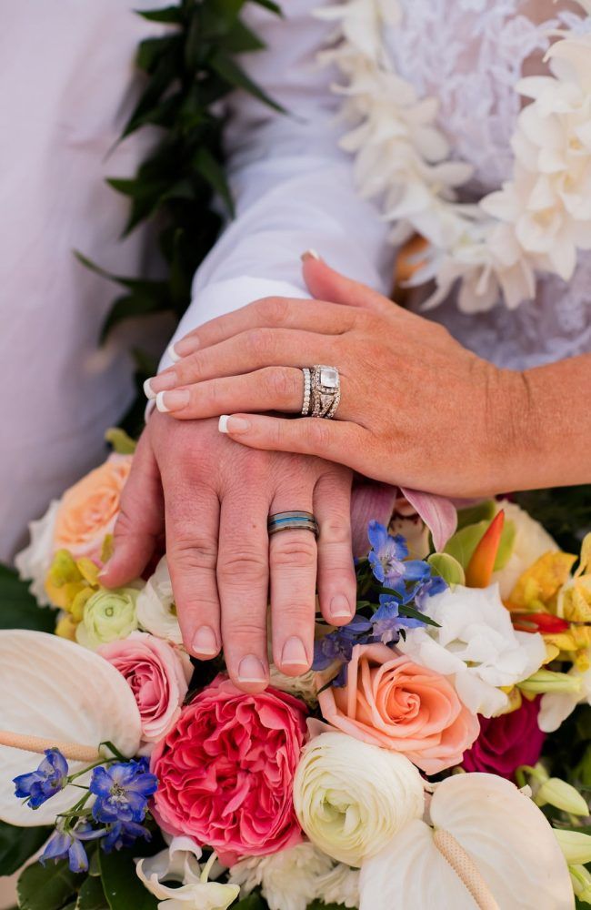 Embrace of Aloha Kauai Wedding tropical floral bouquet